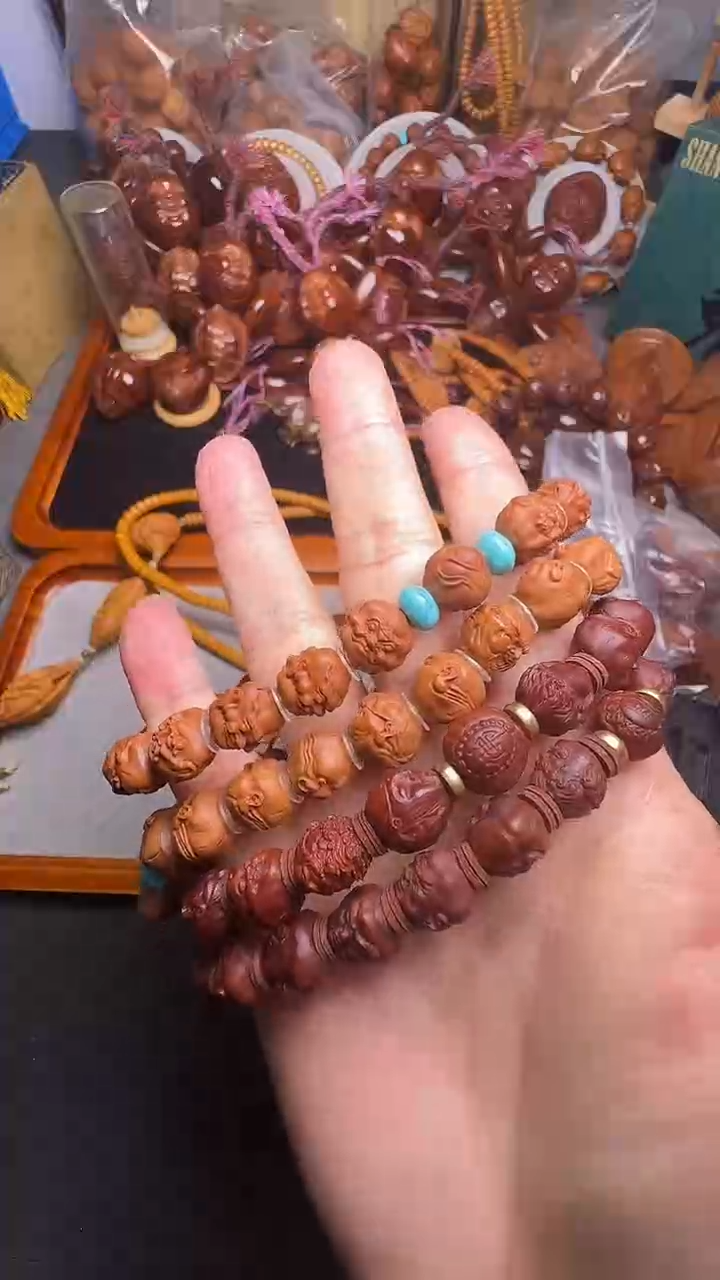 手串橄榄核桃核4条