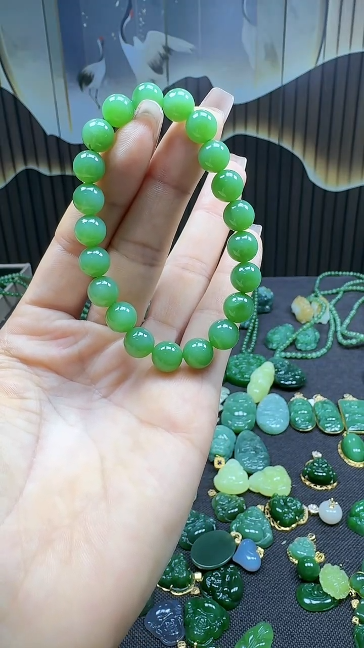 和田玉未镶嵌挂件10