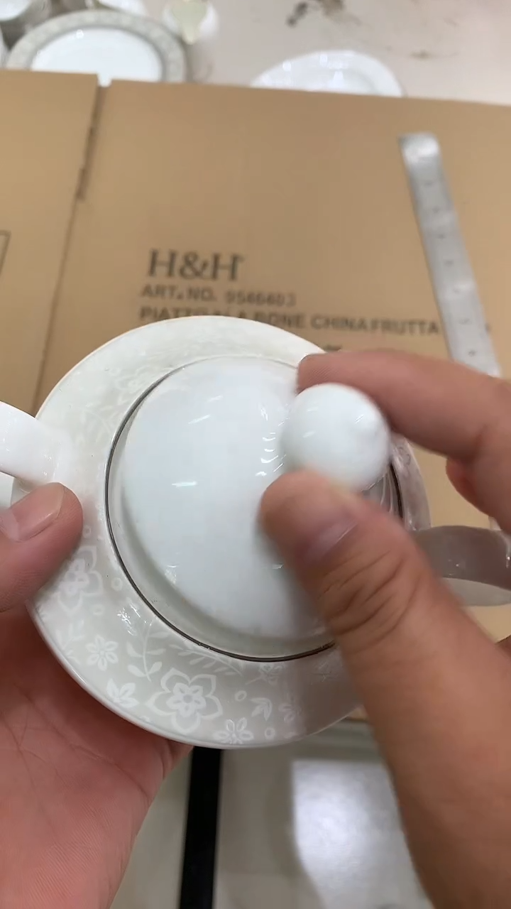 丝绸之路糖缸隆达骨质瓷