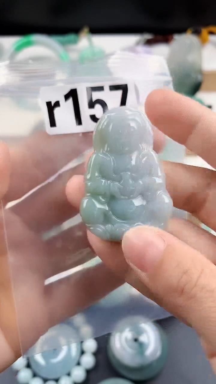 颈饰未镶嵌翡翠天然翡翠吊坠挂件