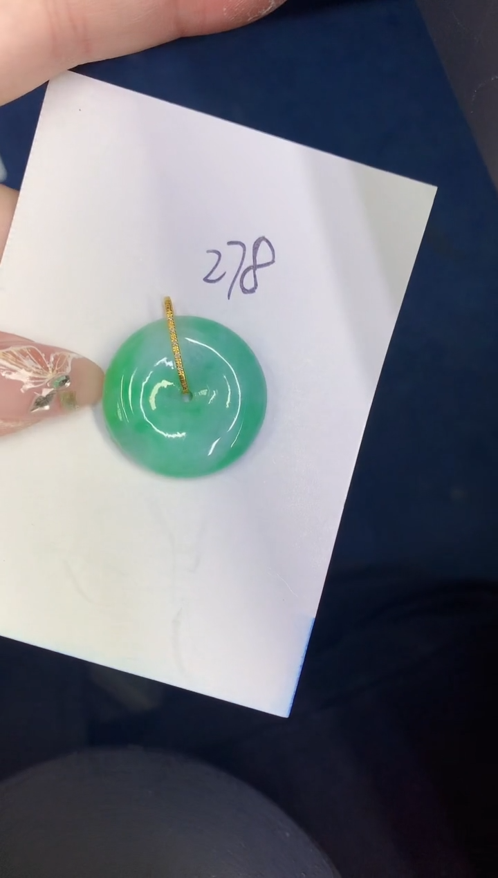 【闪购商品】翡翠颈饰18K金镶嵌000000000000