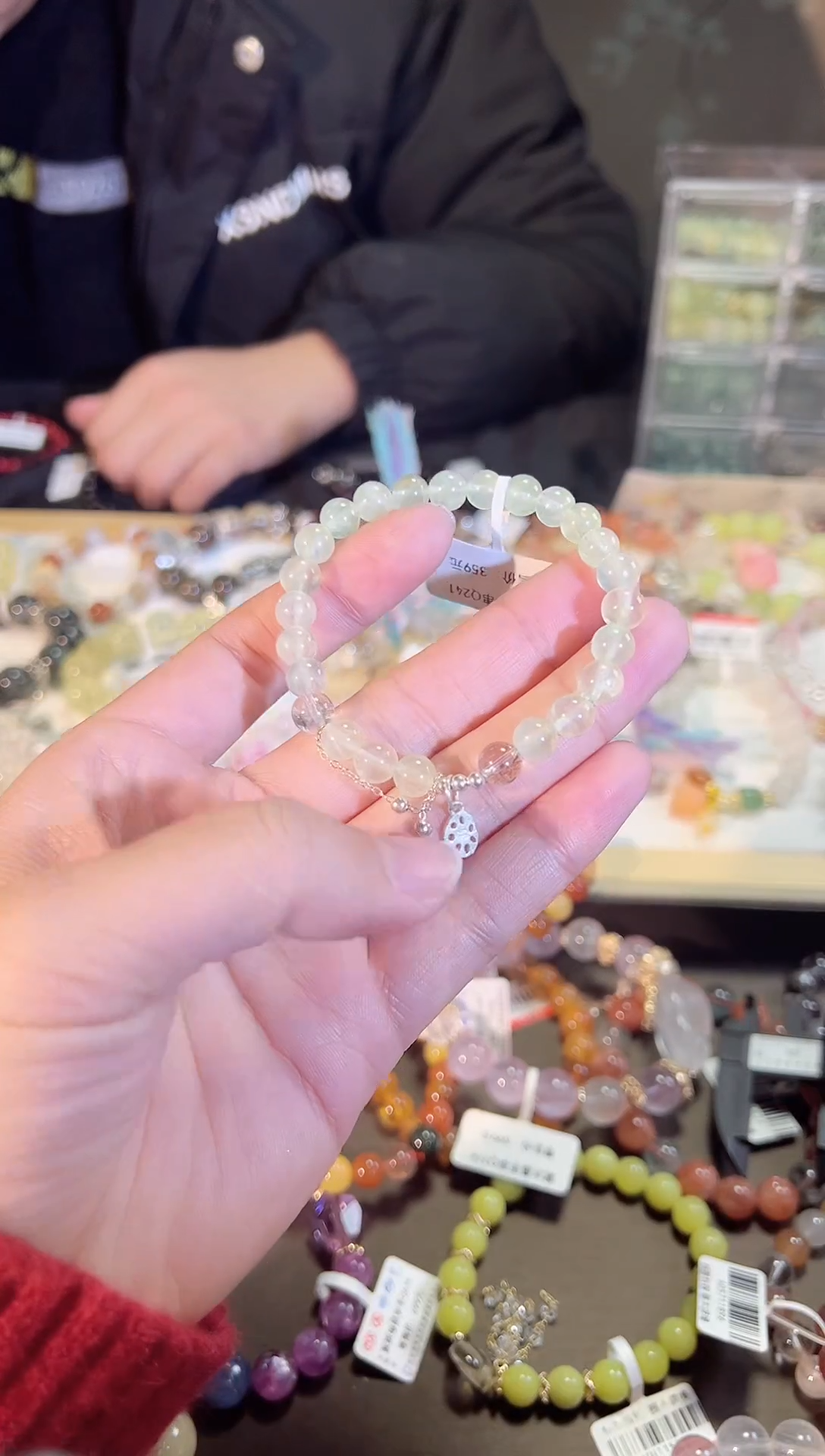 【闪购商品】葡萄石手绳未镶嵌Q241手串