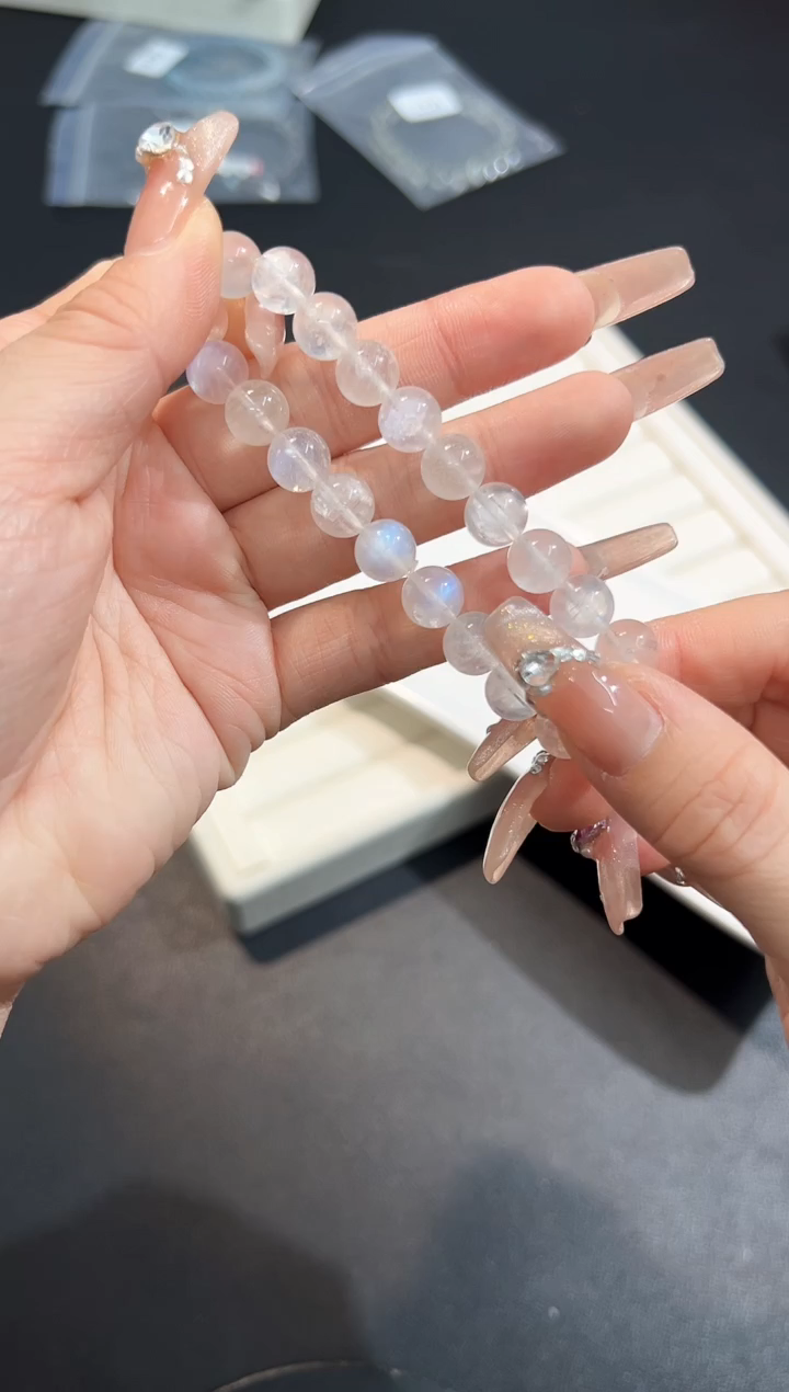 【闪购商品】水晶手串未镶嵌40H多样性发其一/1条默认微瑕