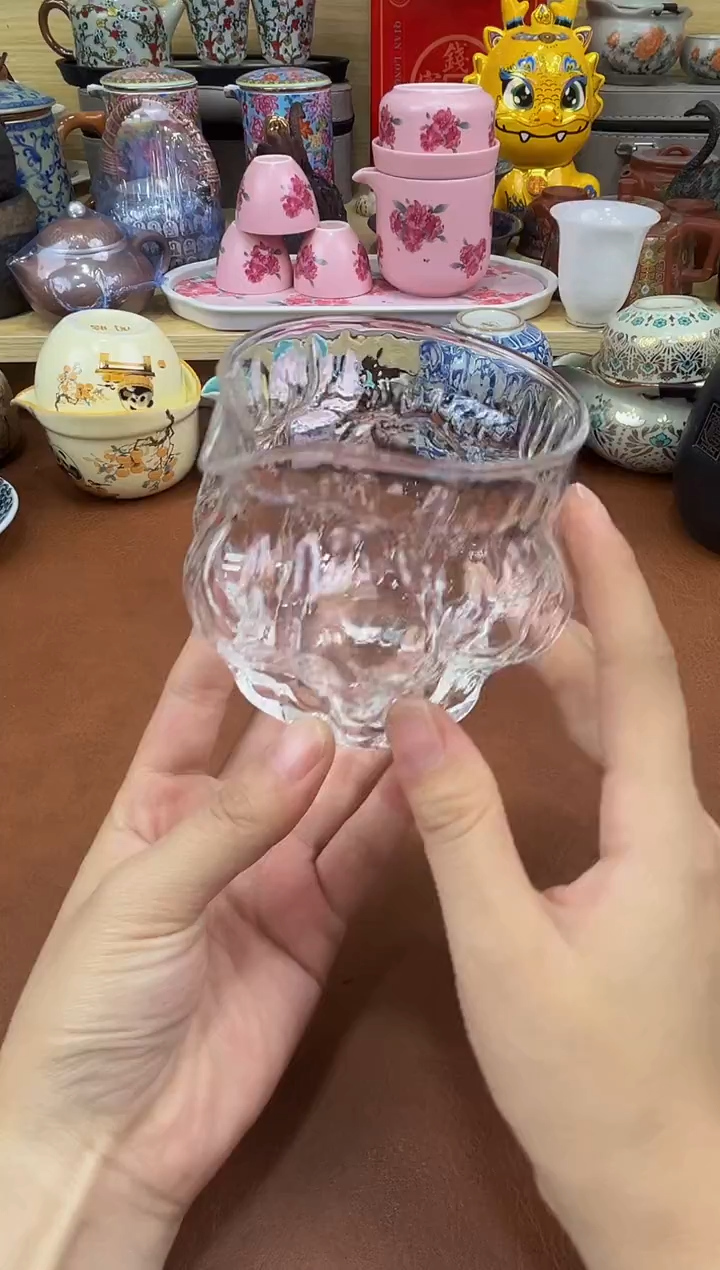 陶瓷茶具摆件旅行套组