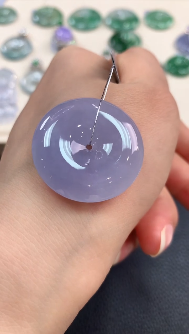 【闪购商品】翡翠吊坠(不含链)未镶嵌b123有色差多样性一件发货