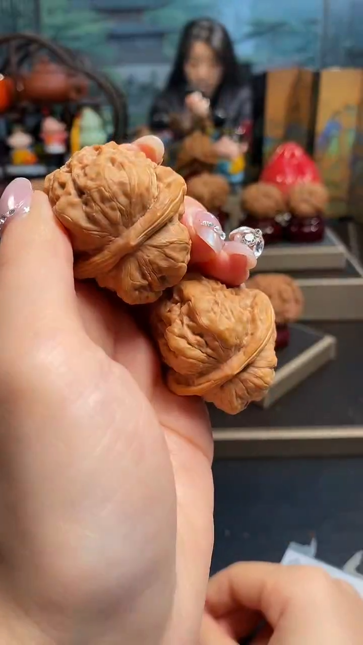 【闪购商品】文玩核桃吊坠B669蛤蟆头40