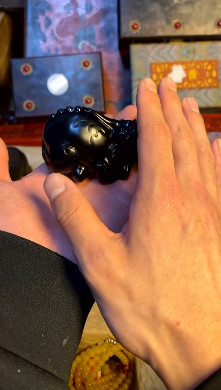 【闪购商品】和田玉（墨玉）挂件未镶嵌主播推荐主播推荐