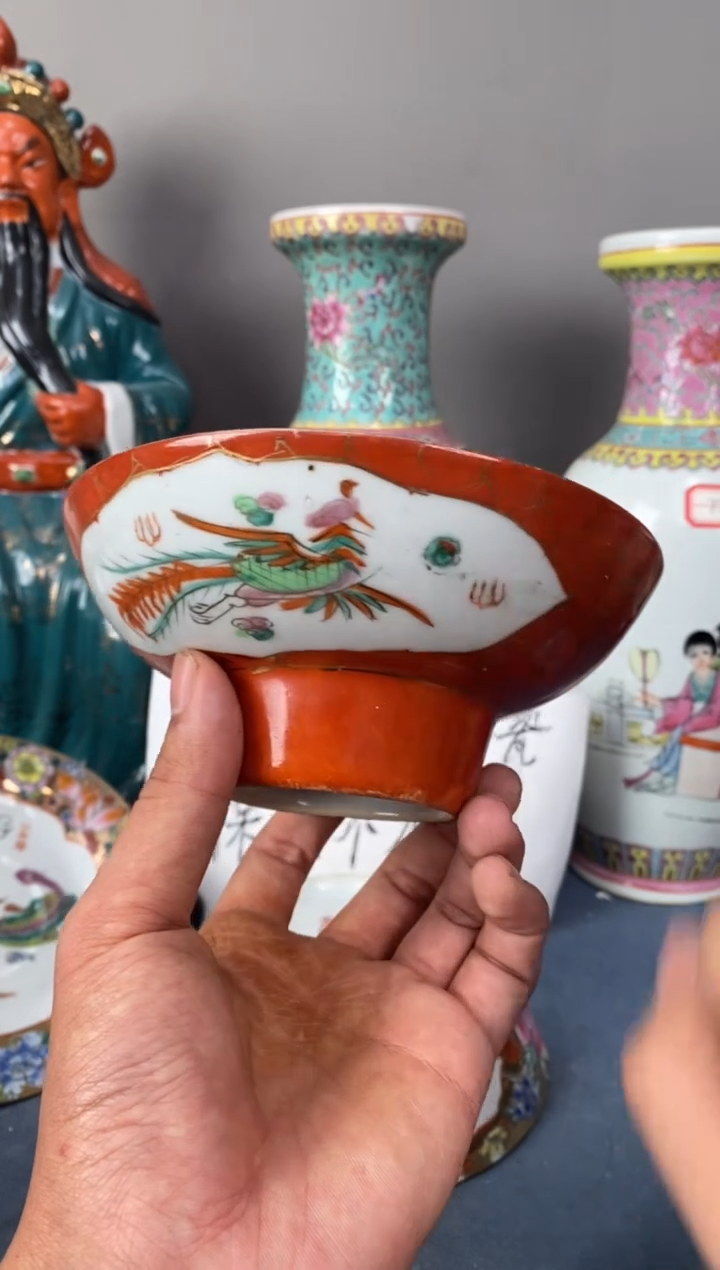 摆件陶567老厂瓷微瑕慎拍（已开价）