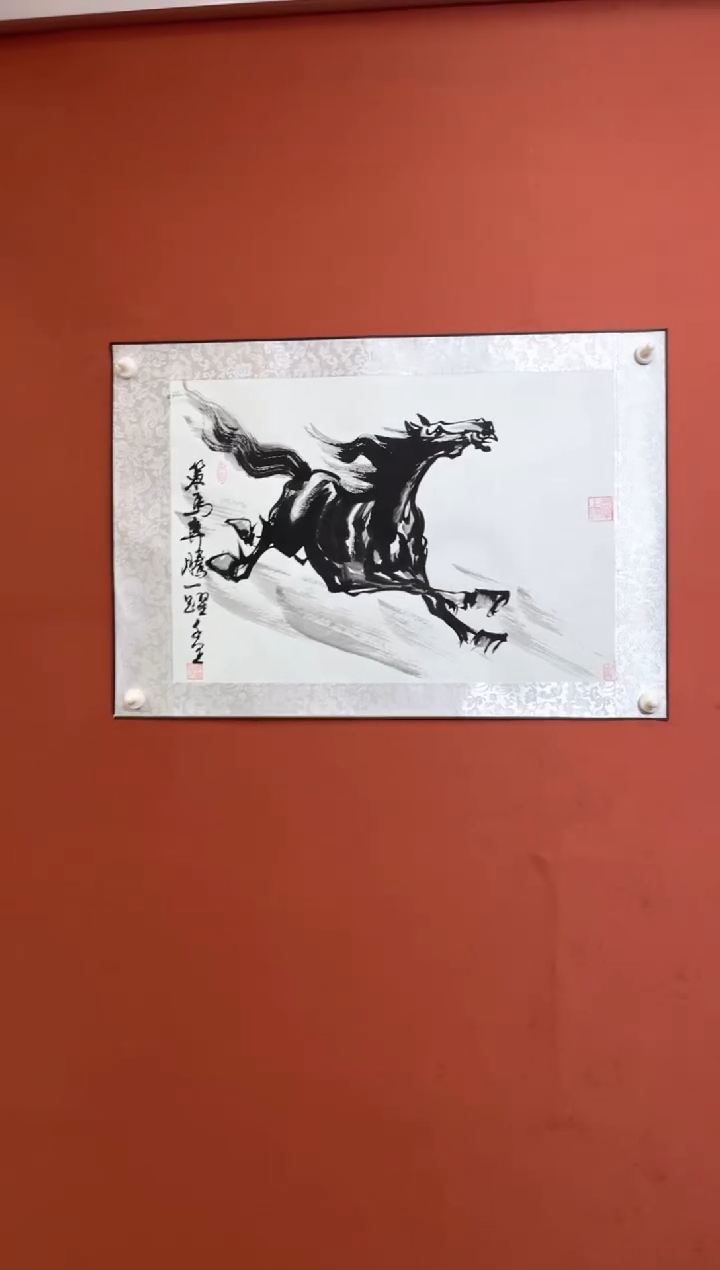 国画老师现场创作  34