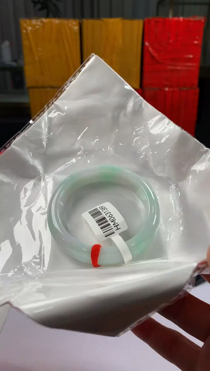 未镶嵌定制翡翠5073毛货不退不换 55-56圈