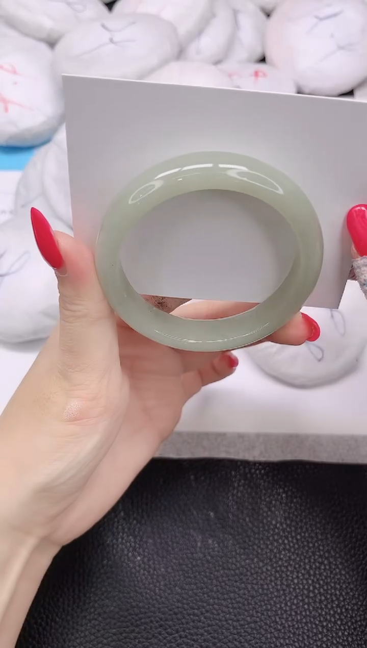 未镶嵌手镯石英质玉204-55