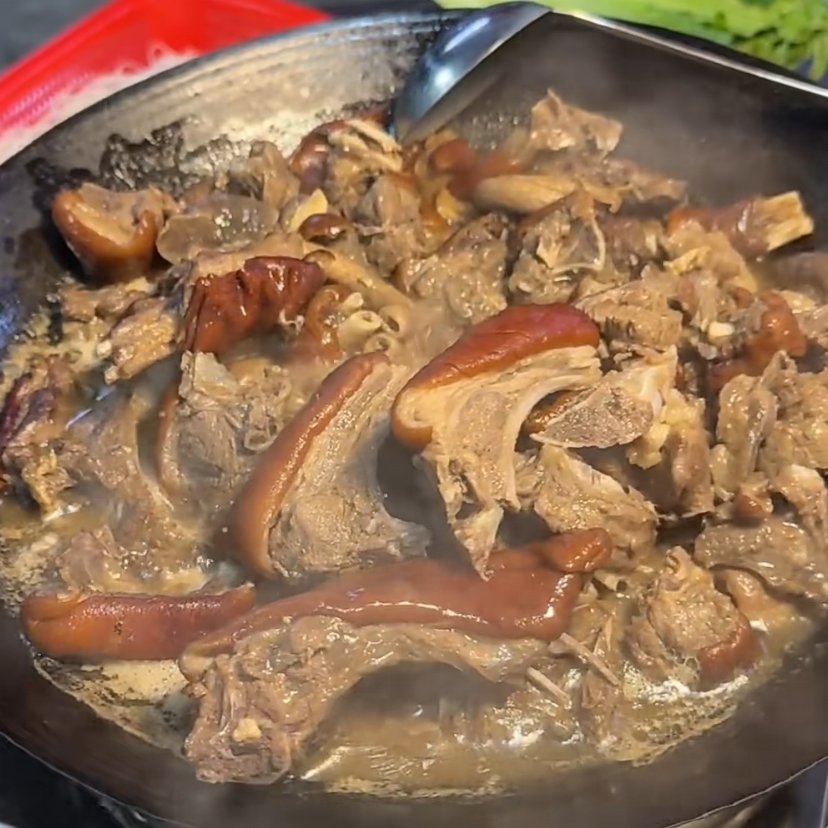 广西老表 新鲜现做走地羊 顺丰包邮 加热即食下酒菜