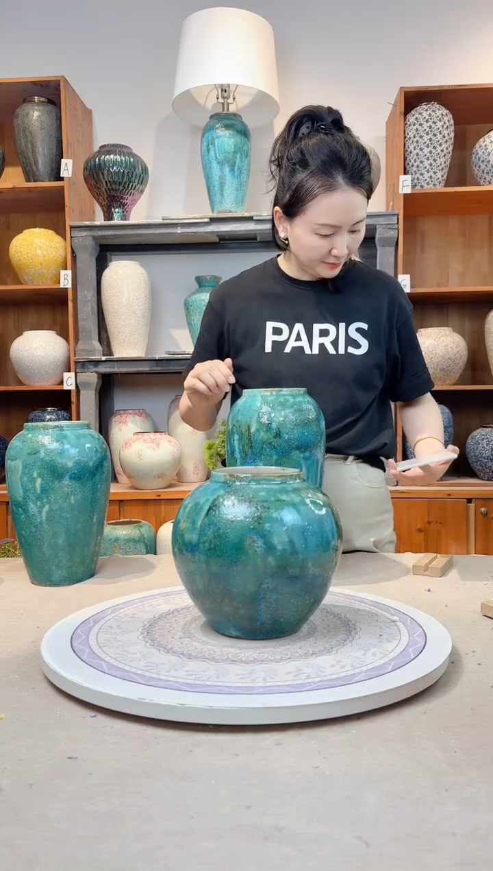 瓶陶瓷花瓶  草原映像 小号 正品 
