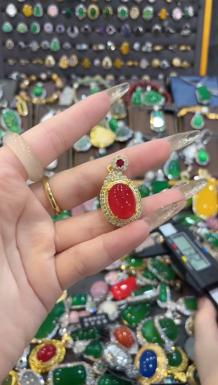 【闪购商品】玛瑙/玉髓未镶嵌吊坠(不含链)11