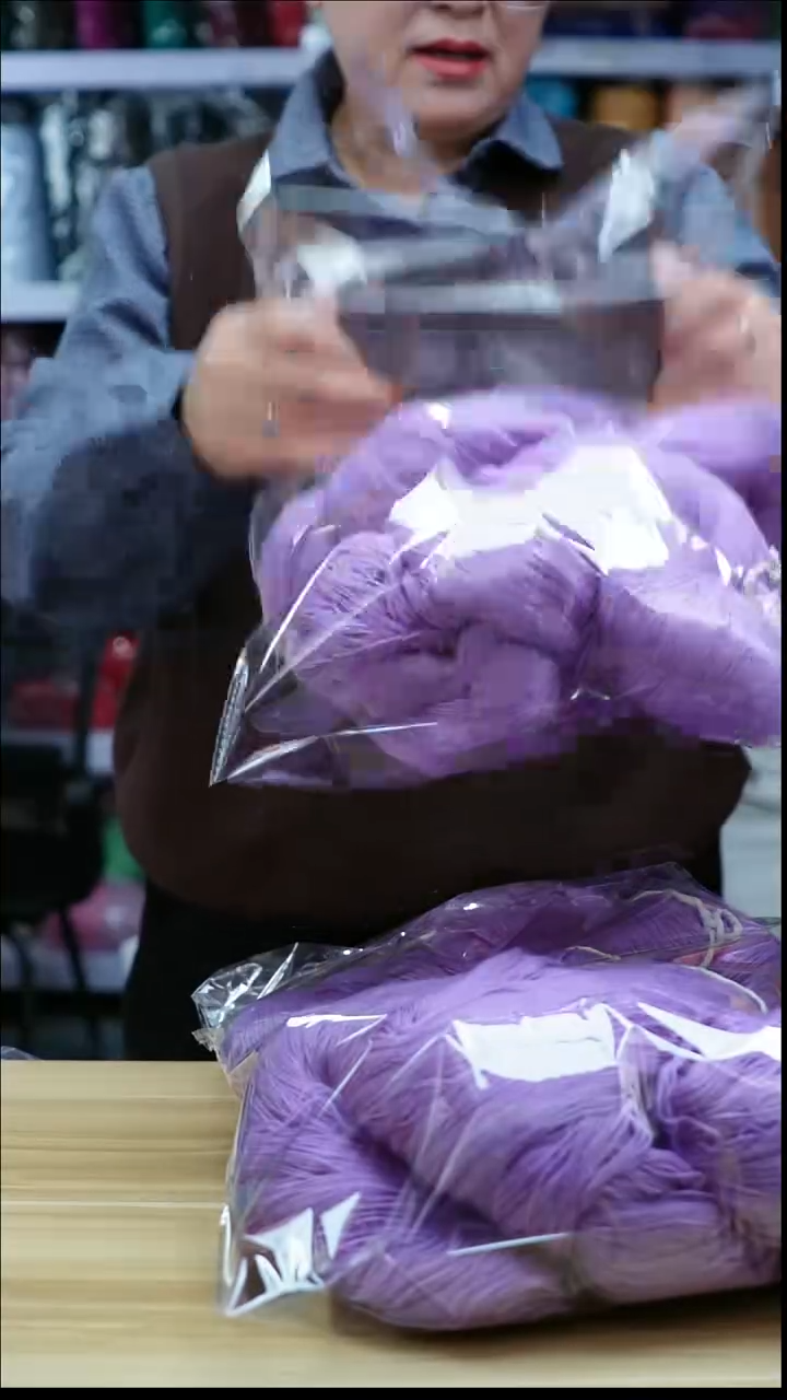 羊毛欢姐手编线B164