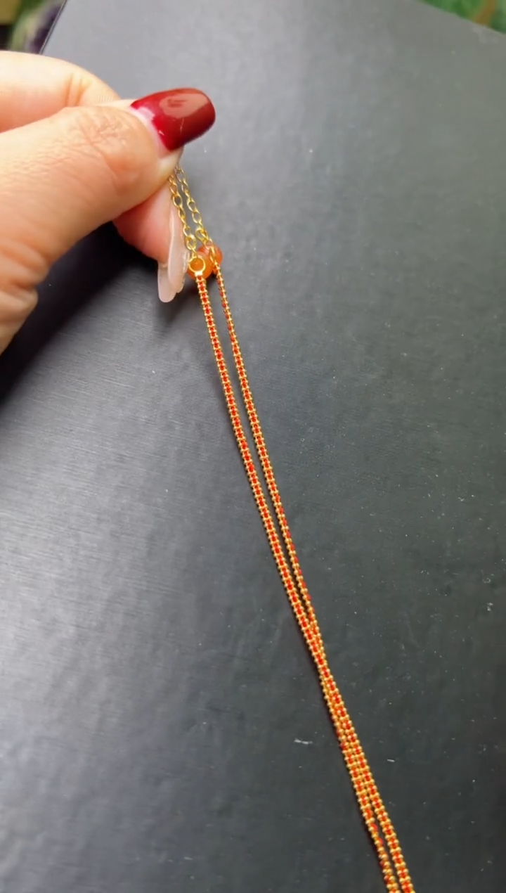 【闪购商品】水晶手链未镶嵌红绳兔毛手链 多样性发一 Z24356