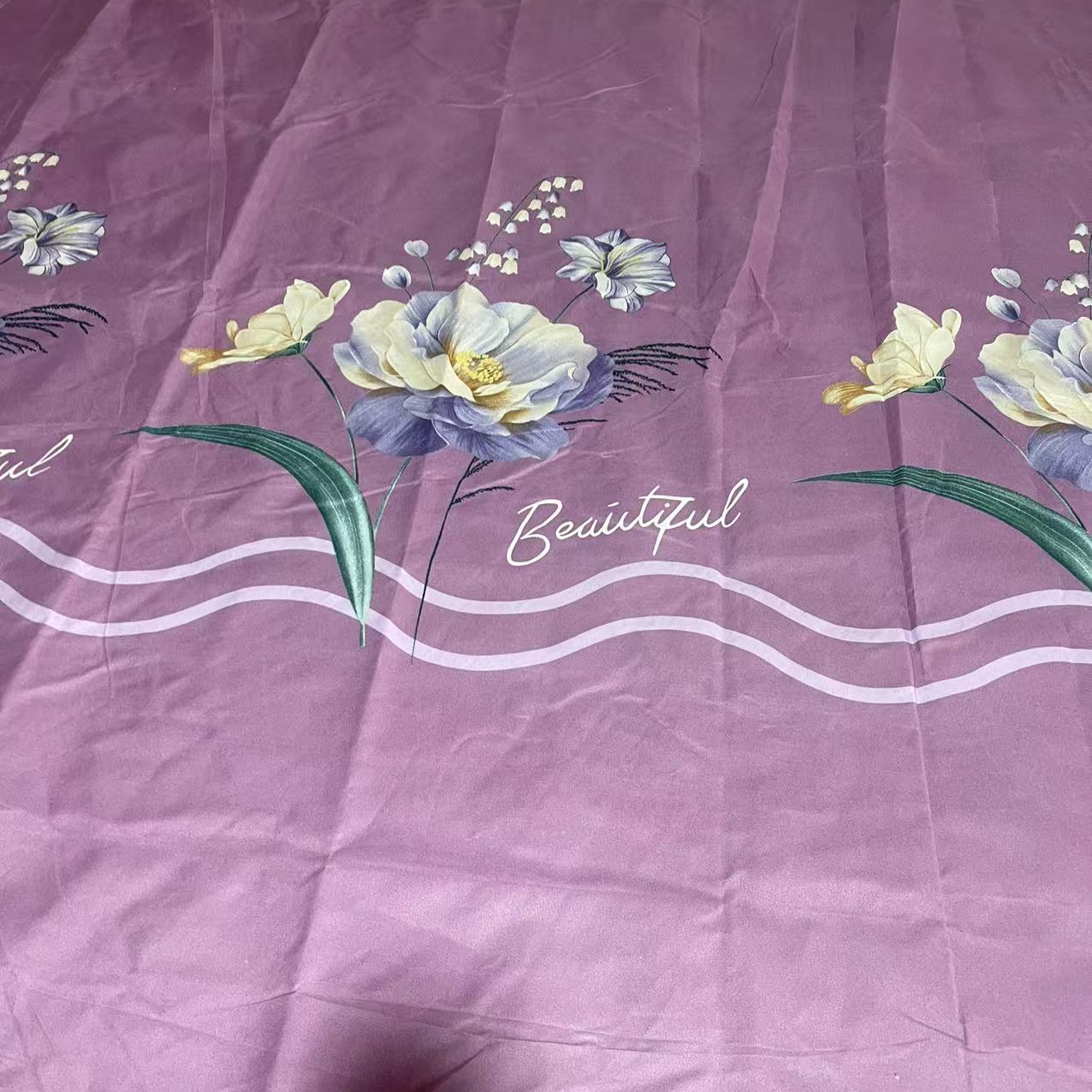 （粉丝专属）1.5*2.3紫色大花小布头