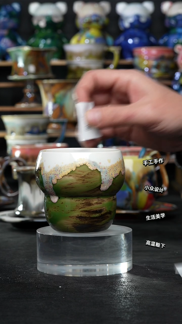 设计师款景德镇森涩手创陶瓷（食品级）127