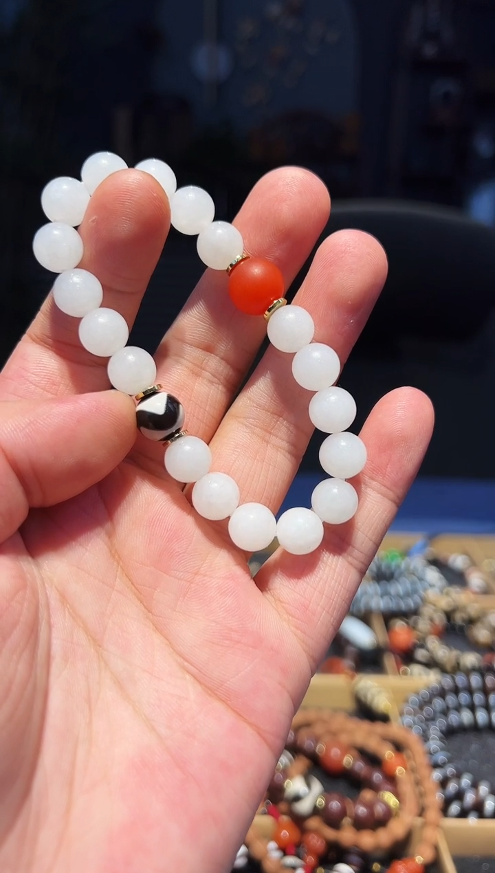 未镶嵌手串和田玉10+