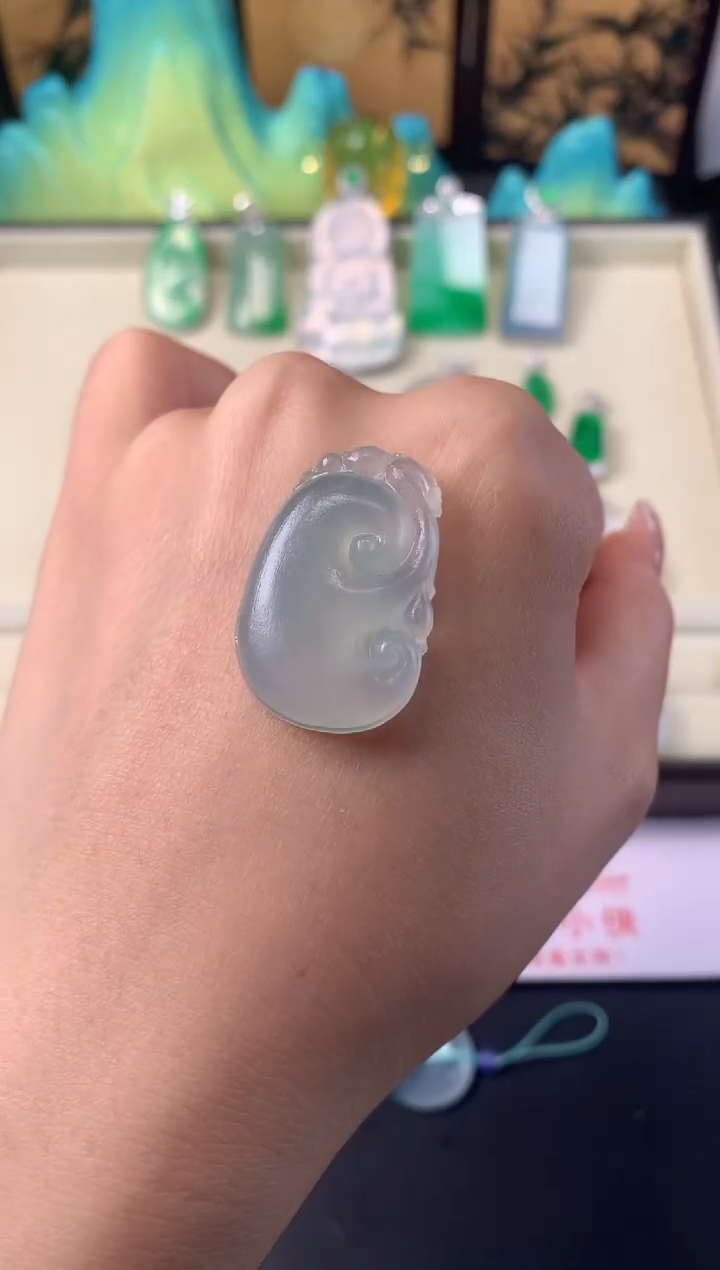未镶嵌定制翡翠毛货