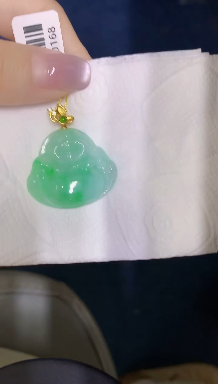 颈饰未镶嵌翡翠缅甸天然翡翠A货