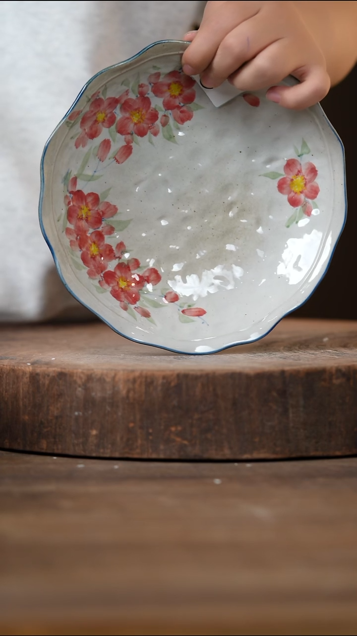 瓷片景德镇高温釉下彩（食品级）