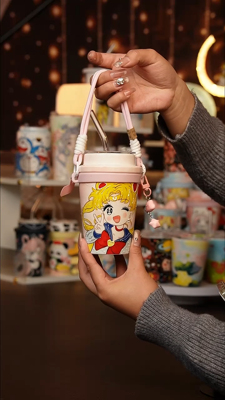 （玉泥）景德镇手工手绘文创陶瓷杯·