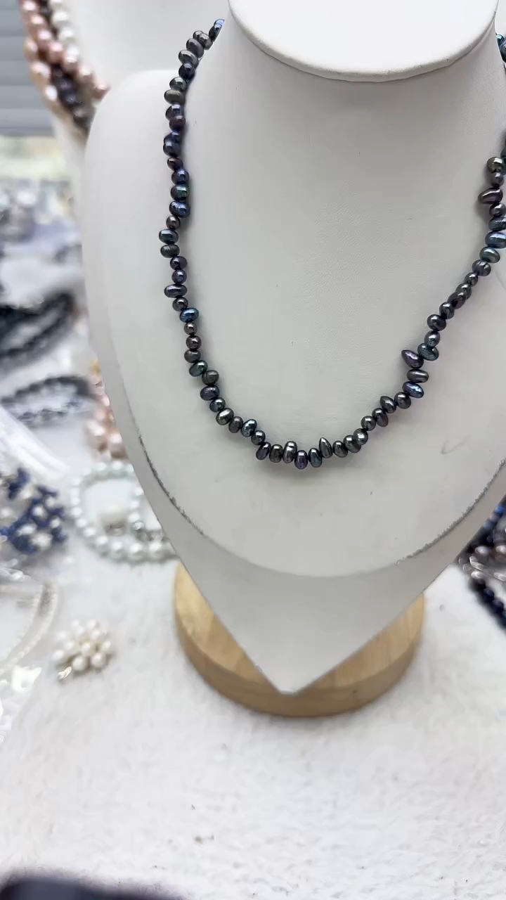 淡水珍珠未镶嵌套链3