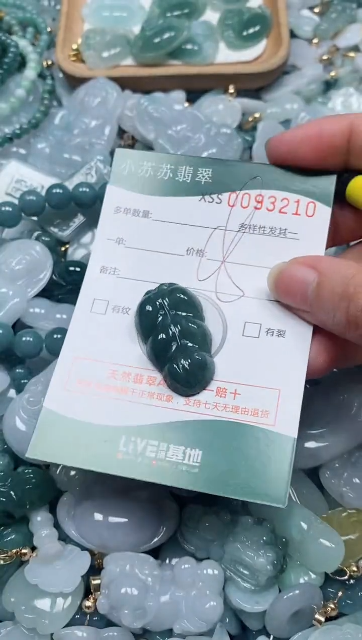 【闪购商品】翡翠颈饰未镶嵌闪购商品0093210