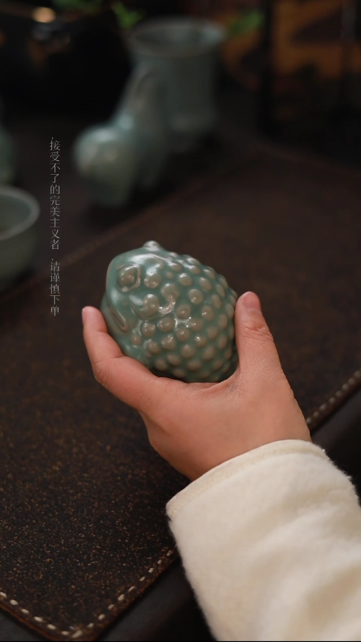 【闪购商品】杯一级品青绿仿古茶宠母