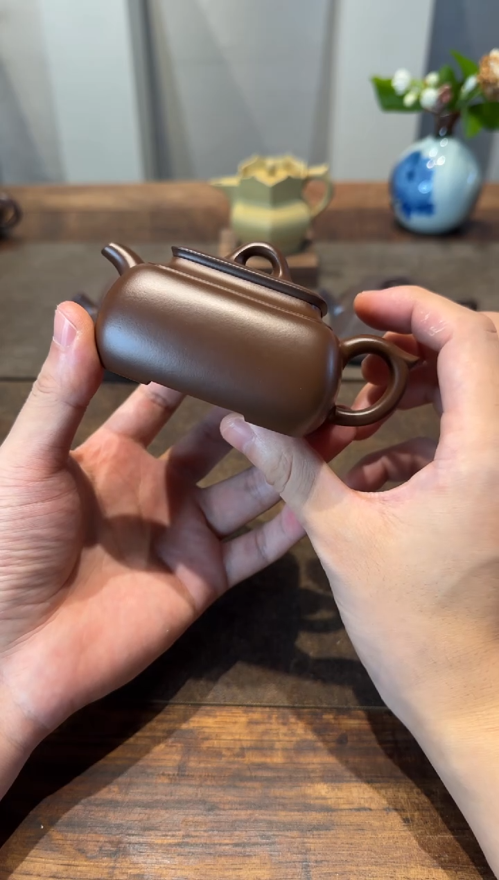 茶壶紫砂真**王长四方 紫砂壶