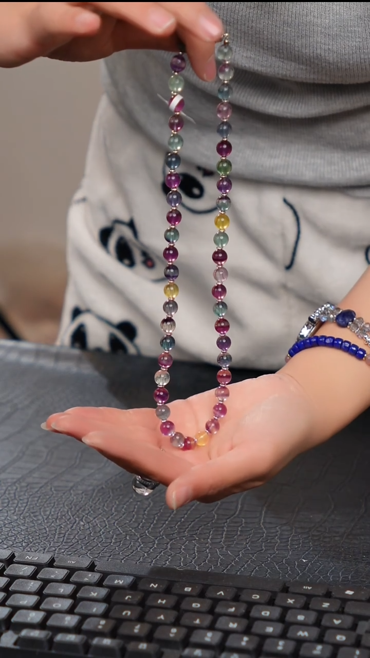 水晶摆件银S925镶嵌46