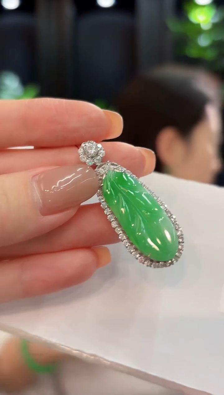 吊坠(不含链)未镶嵌翡翠 缅甸A货/支持复检/一件