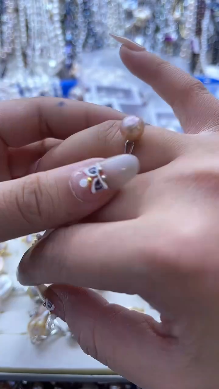 【闪购商品】淡水珍珠戒指未镶嵌493