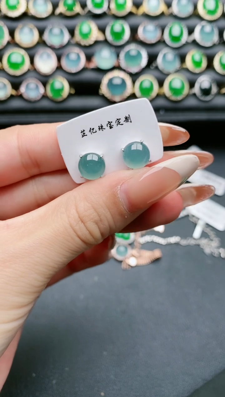 【闪购商品】翡翠戒指银S925镶嵌11111111111