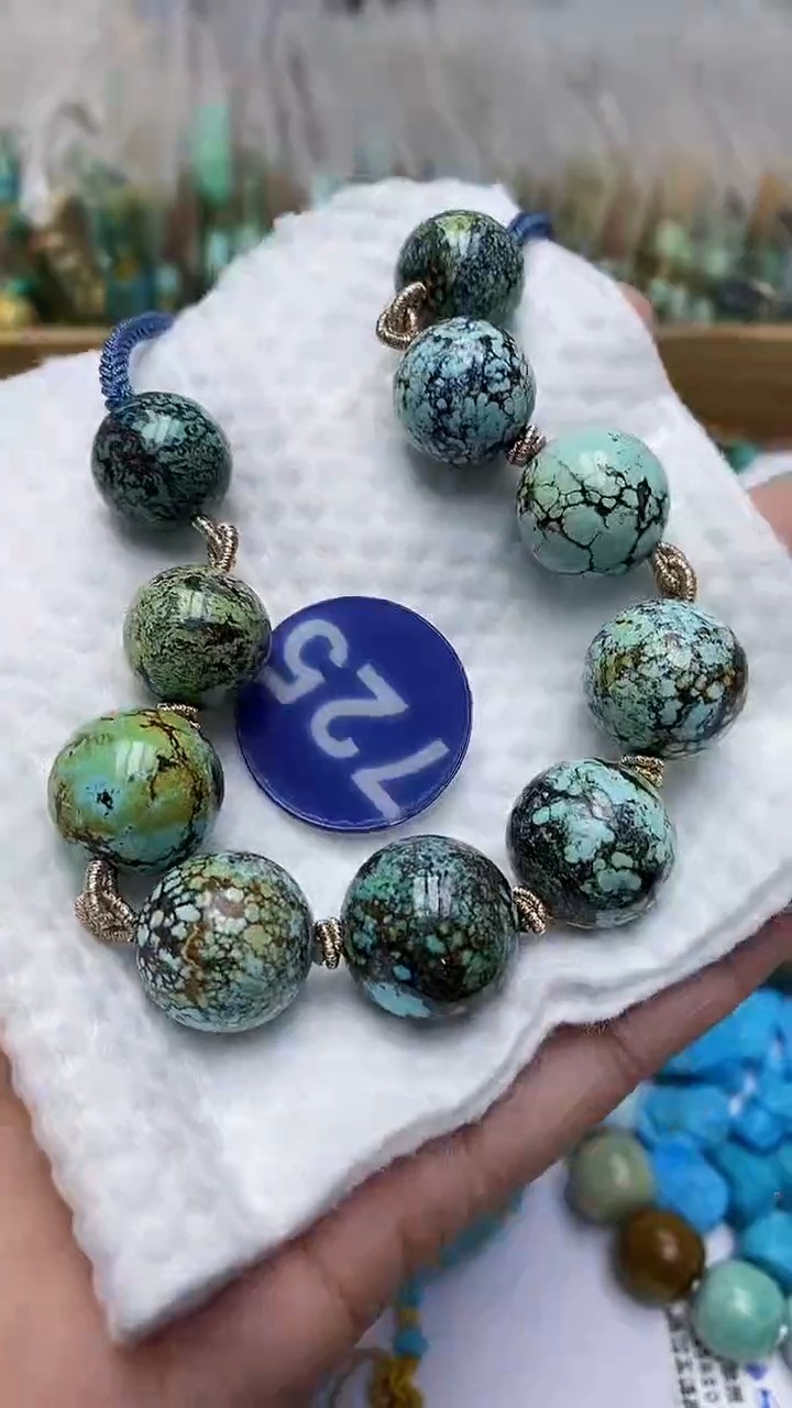 【闪购商品】绿松石项链未镶嵌725