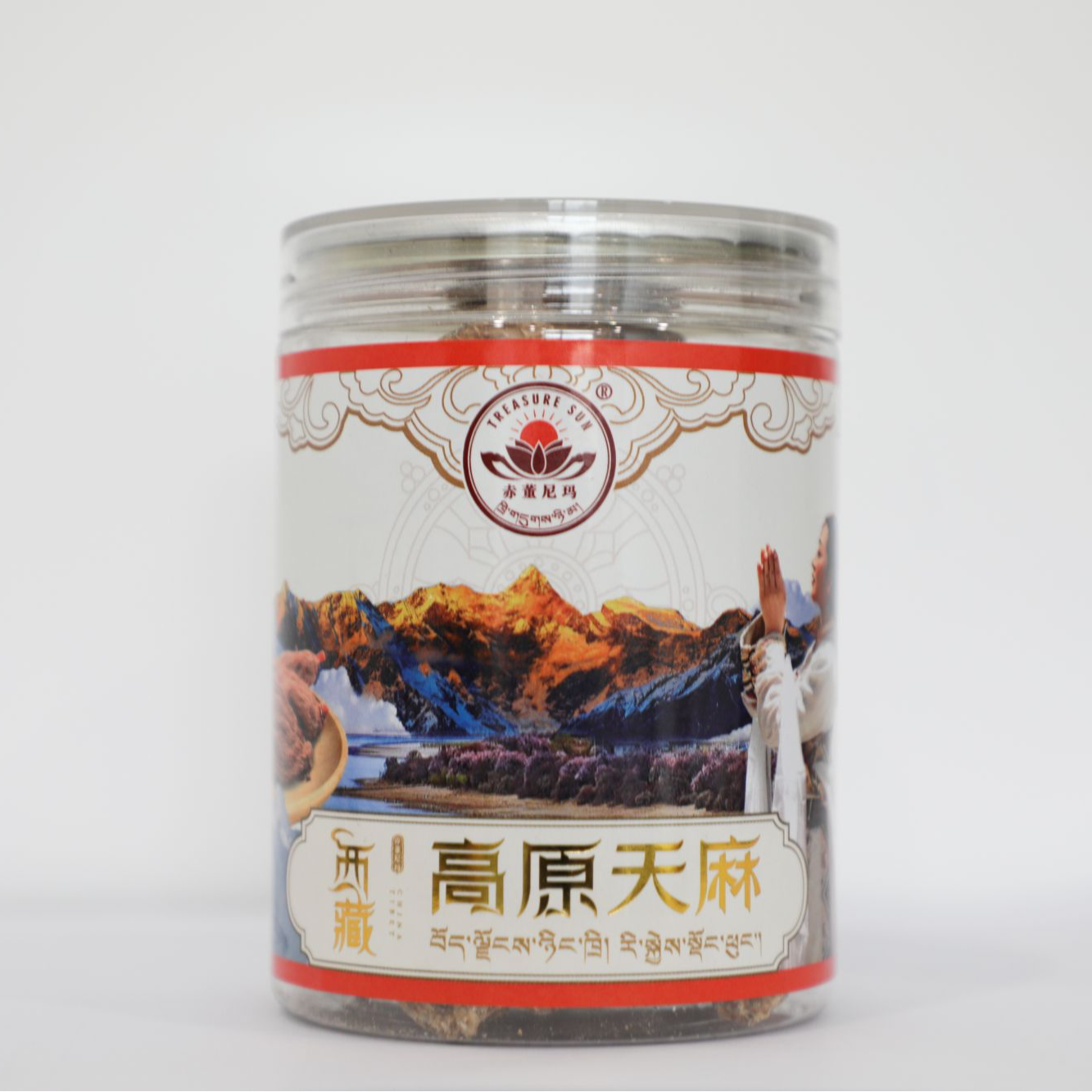 赤董尼玛 西藏高原天麻130g*1瓶/320g*1瓶