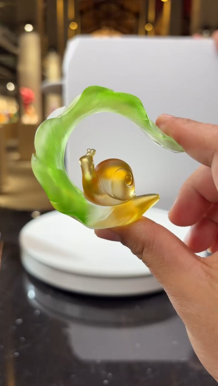 摆件CS0202015安居乐业蜗牛香插