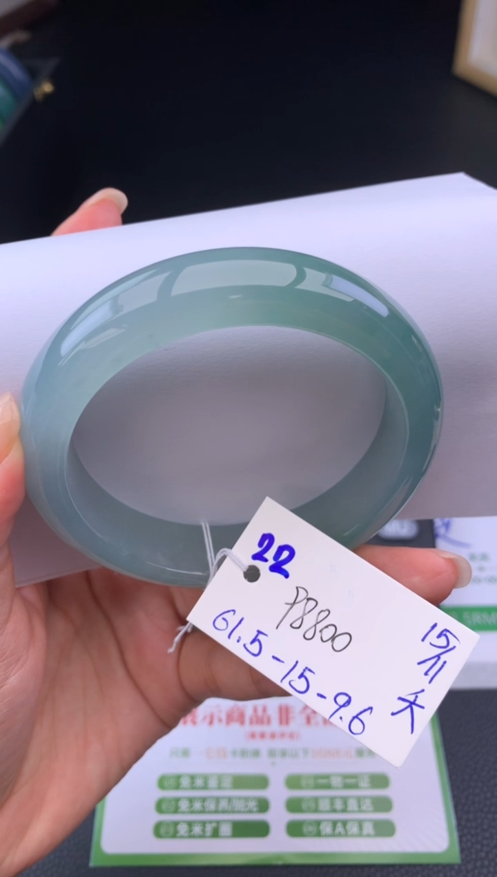 未镶嵌手镯翡翠假一赔三 手镯 