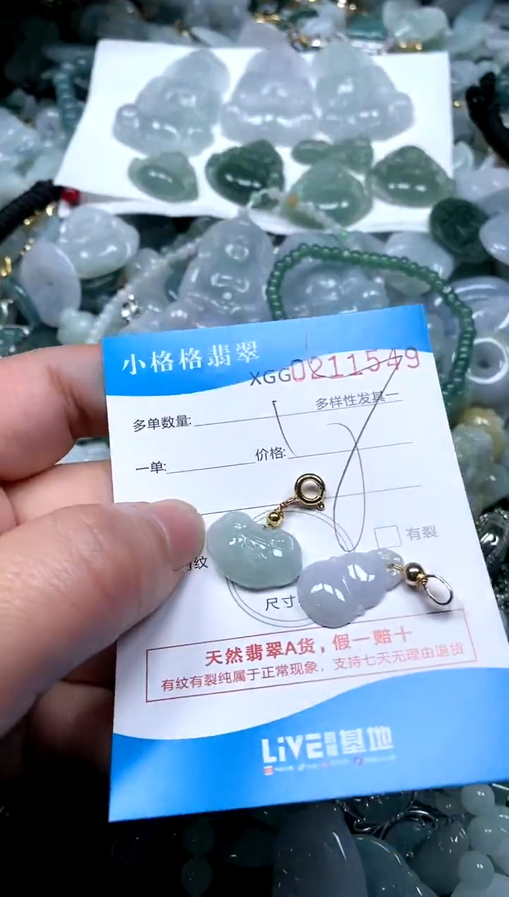 【闪购商品】翡翠颈饰未镶嵌闪购商品0211549