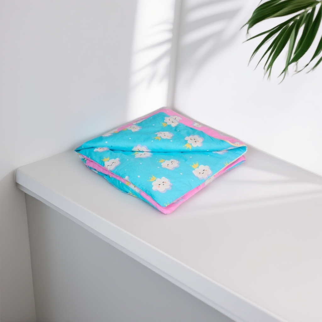 斜纹棉新生儿盖被