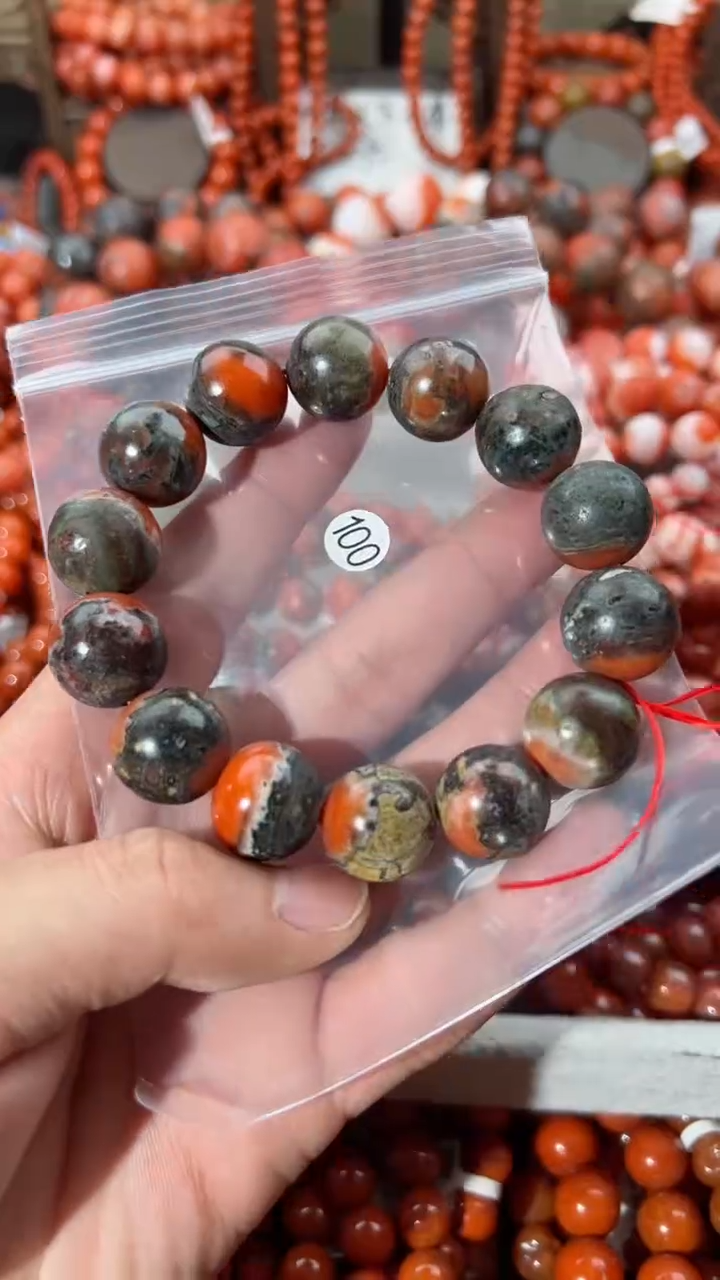 【闪购商品】南红玛瑙未镶嵌手串16