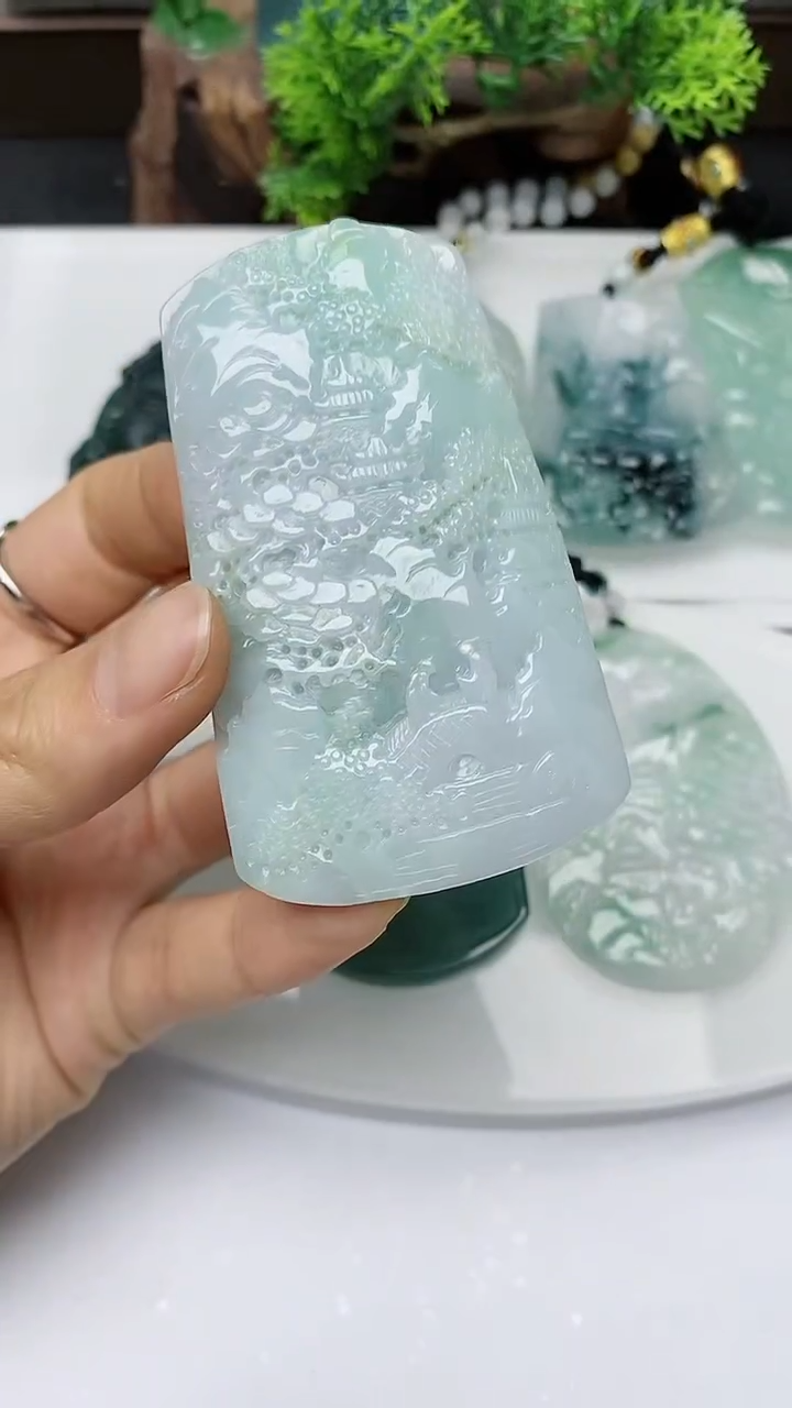 【闪购商品】翡翠颈饰未镶嵌        