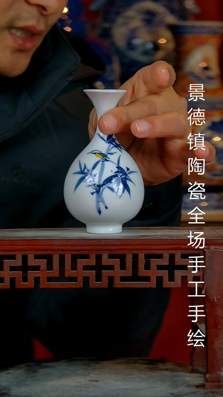 摆件陶瓷景德镇陶瓷 全场手工手绘