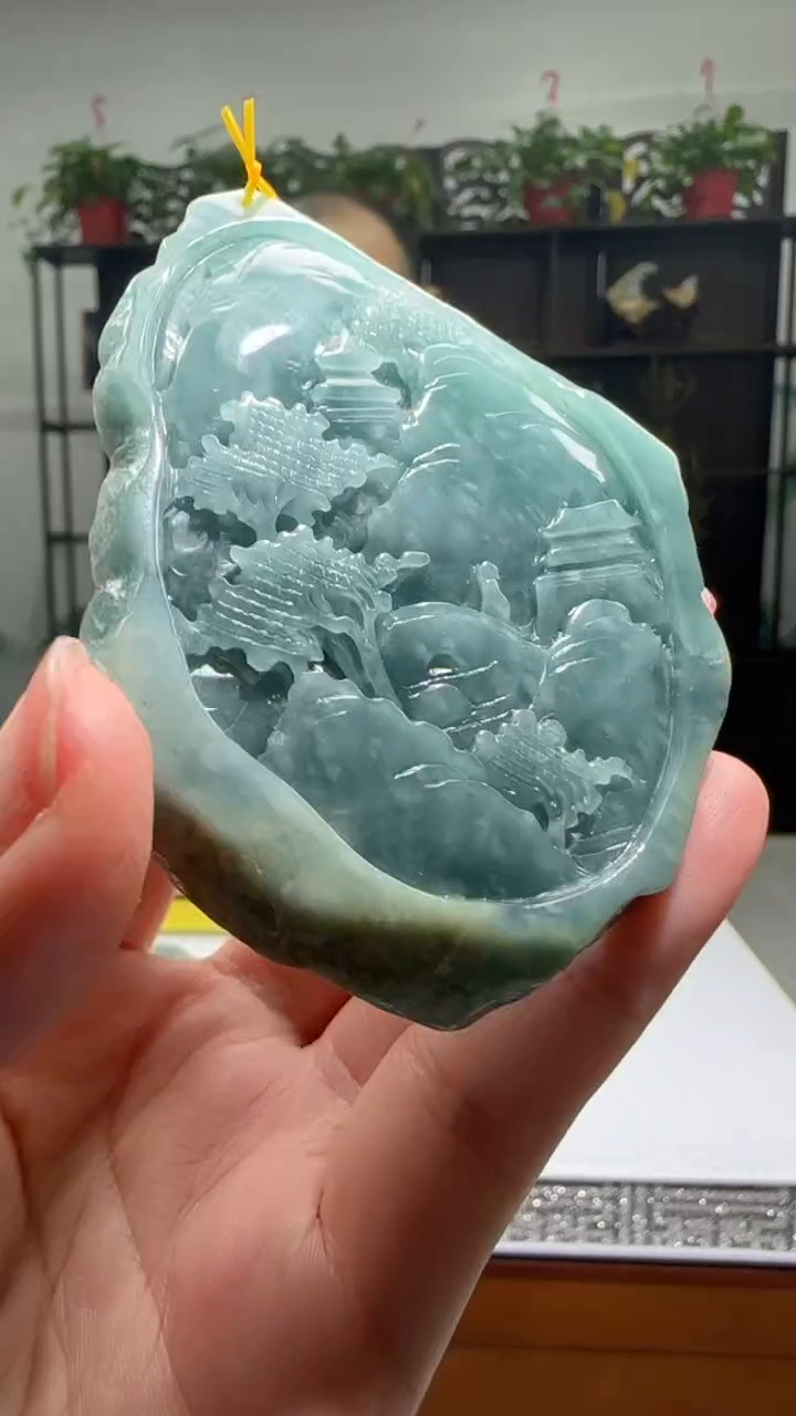 【闪购商品】翡翠颈饰未镶嵌天然翡翠A货吊坠