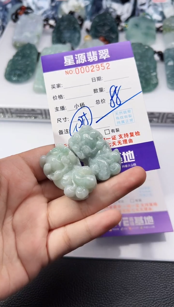 【闪购商品】翡翠颈饰未镶嵌吊坠