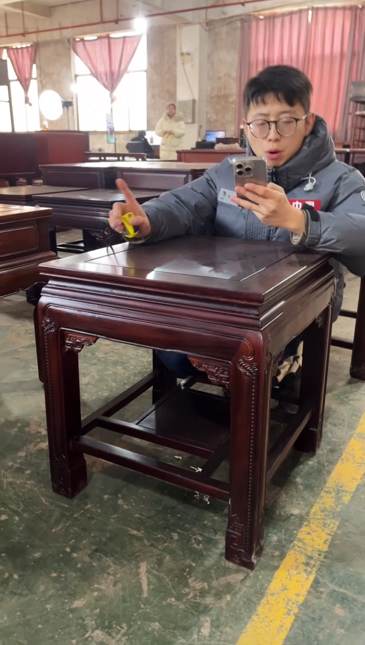 【闪购商品】红酸枝木类成套家具J100