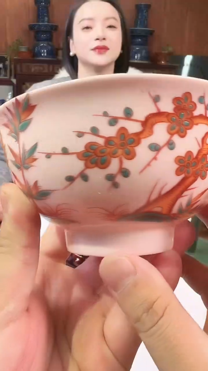 摆件陶景德镇陶瓷青花摆件4