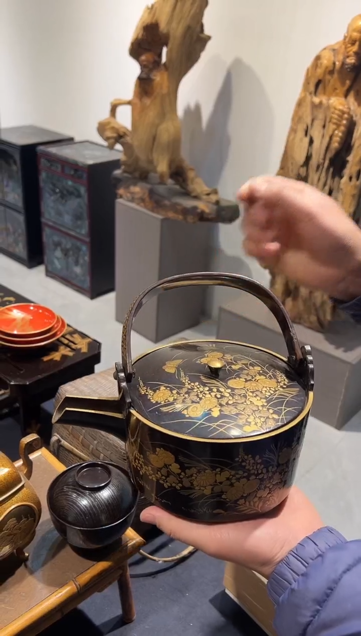 高肉金莳绘 挑子(有修复）