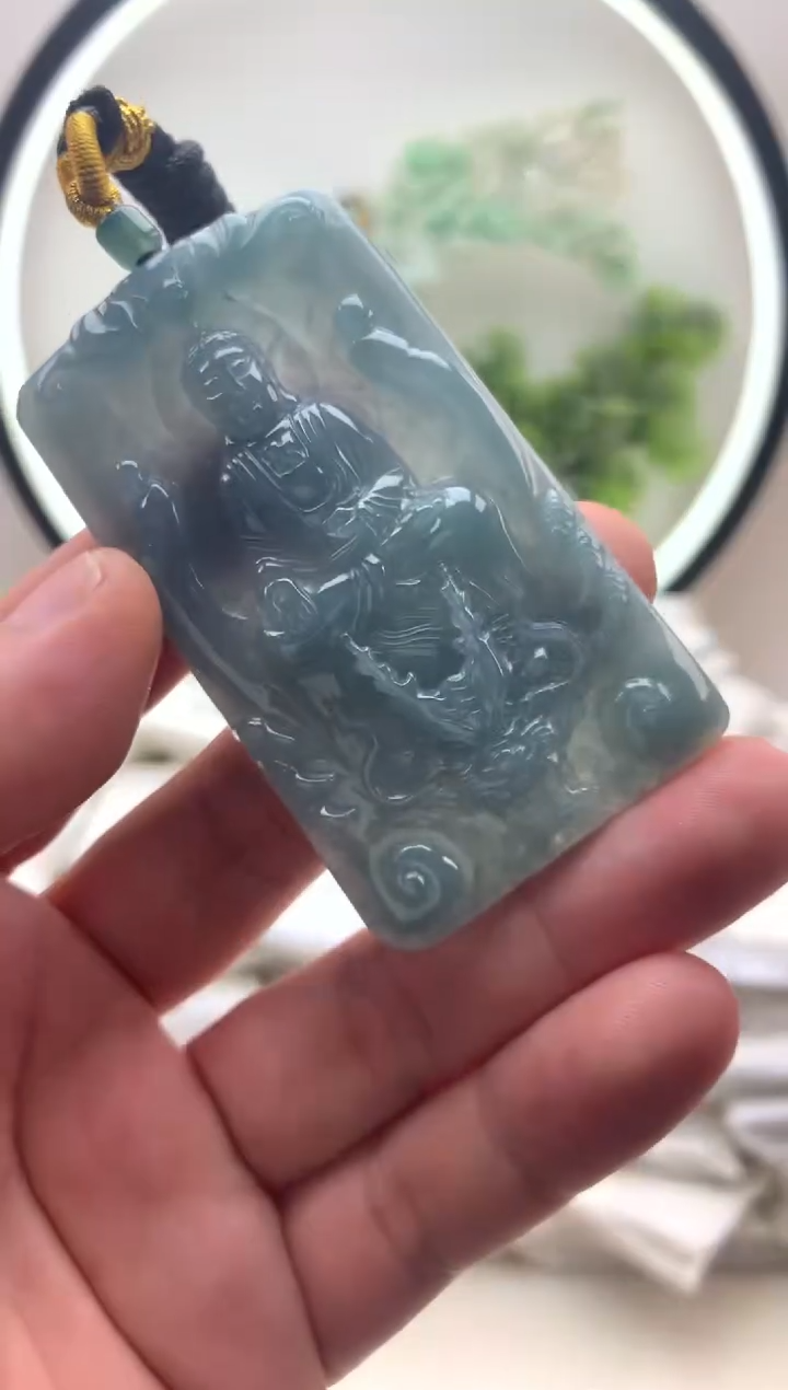 颈饰未镶嵌翡翠阿弥陀佛